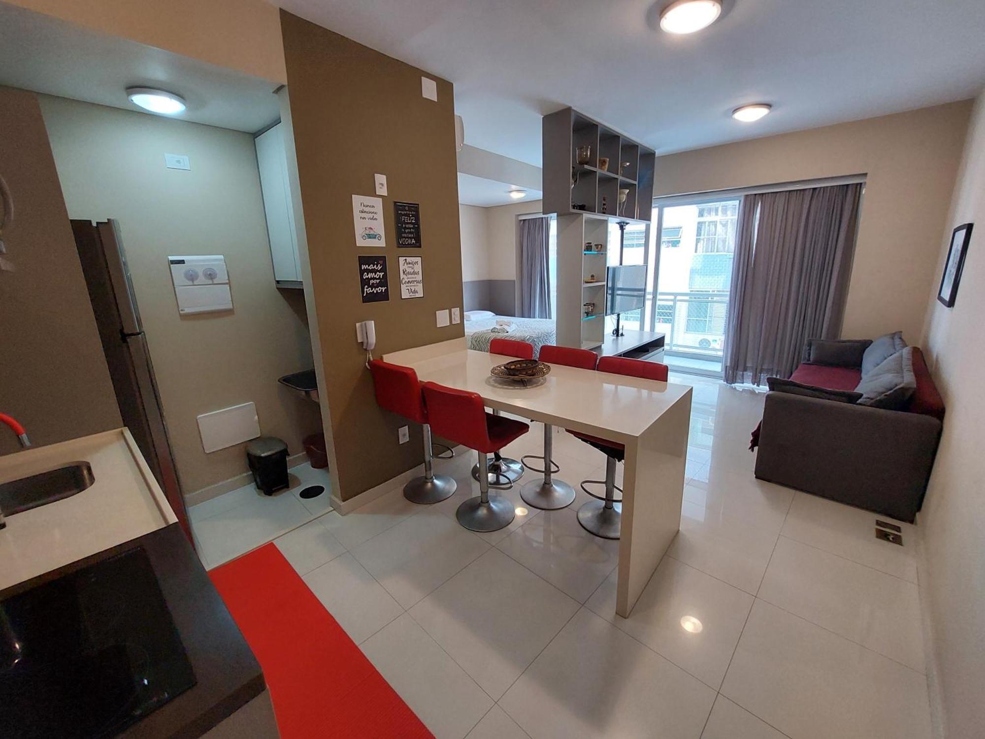 Book Santos Unlimited 817 Elegancia Vista Mar Apartment Luaran gambar