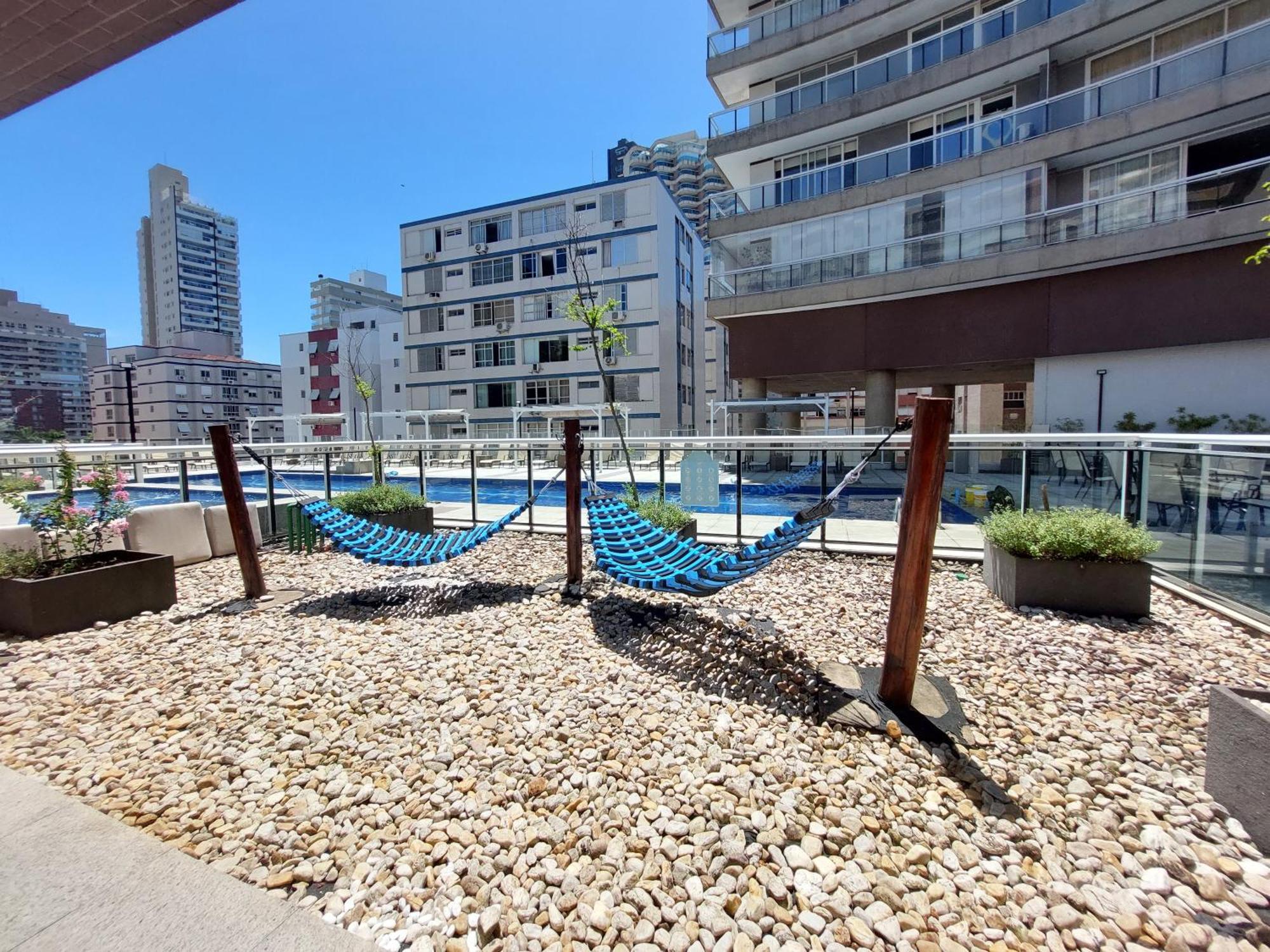 Book Santos Unlimited 817 Elegancia Vista Mar Apartment Luaran gambar
