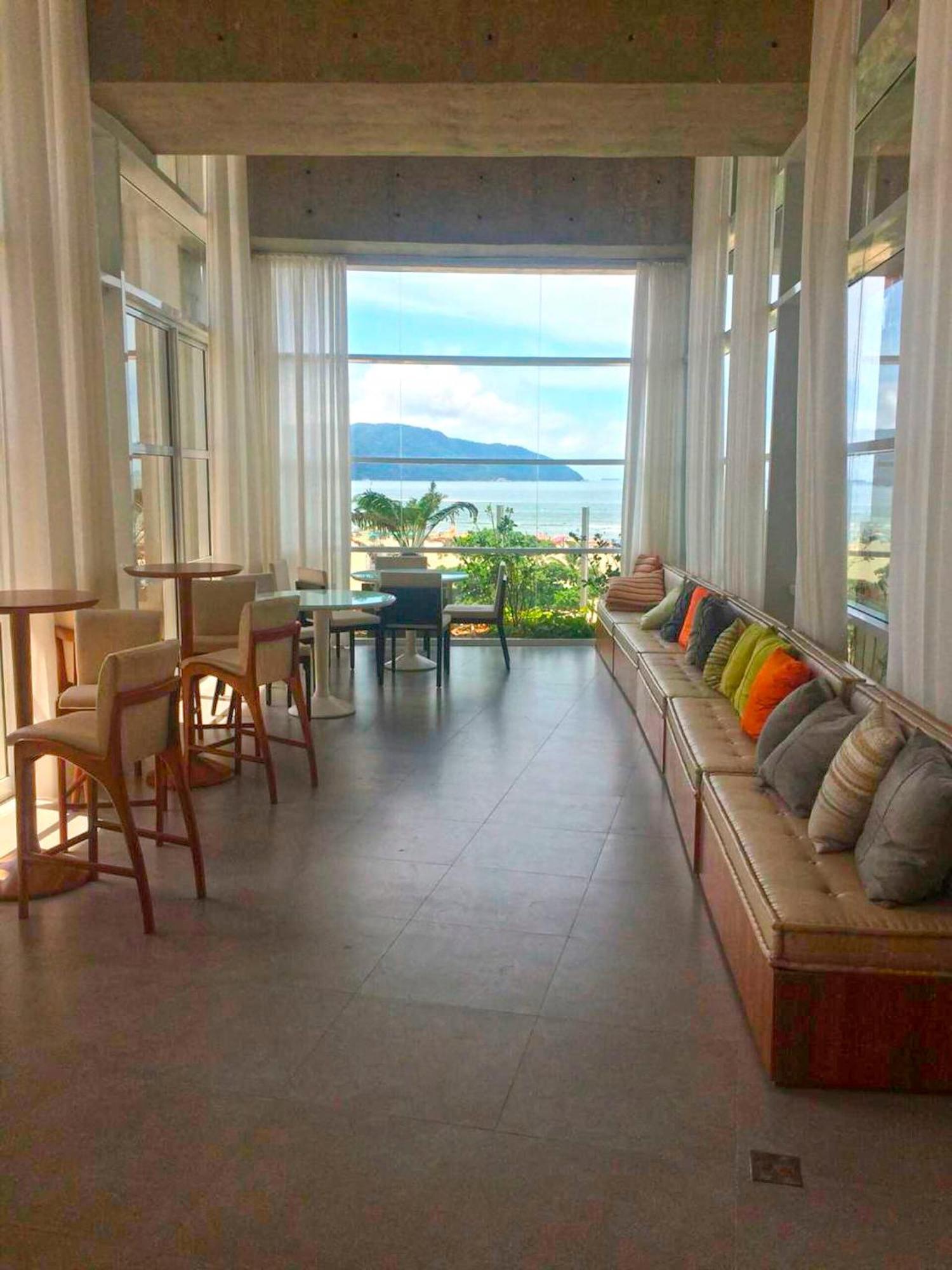 Book Santos Unlimited 817 Elegancia Vista Mar Apartment Luaran gambar