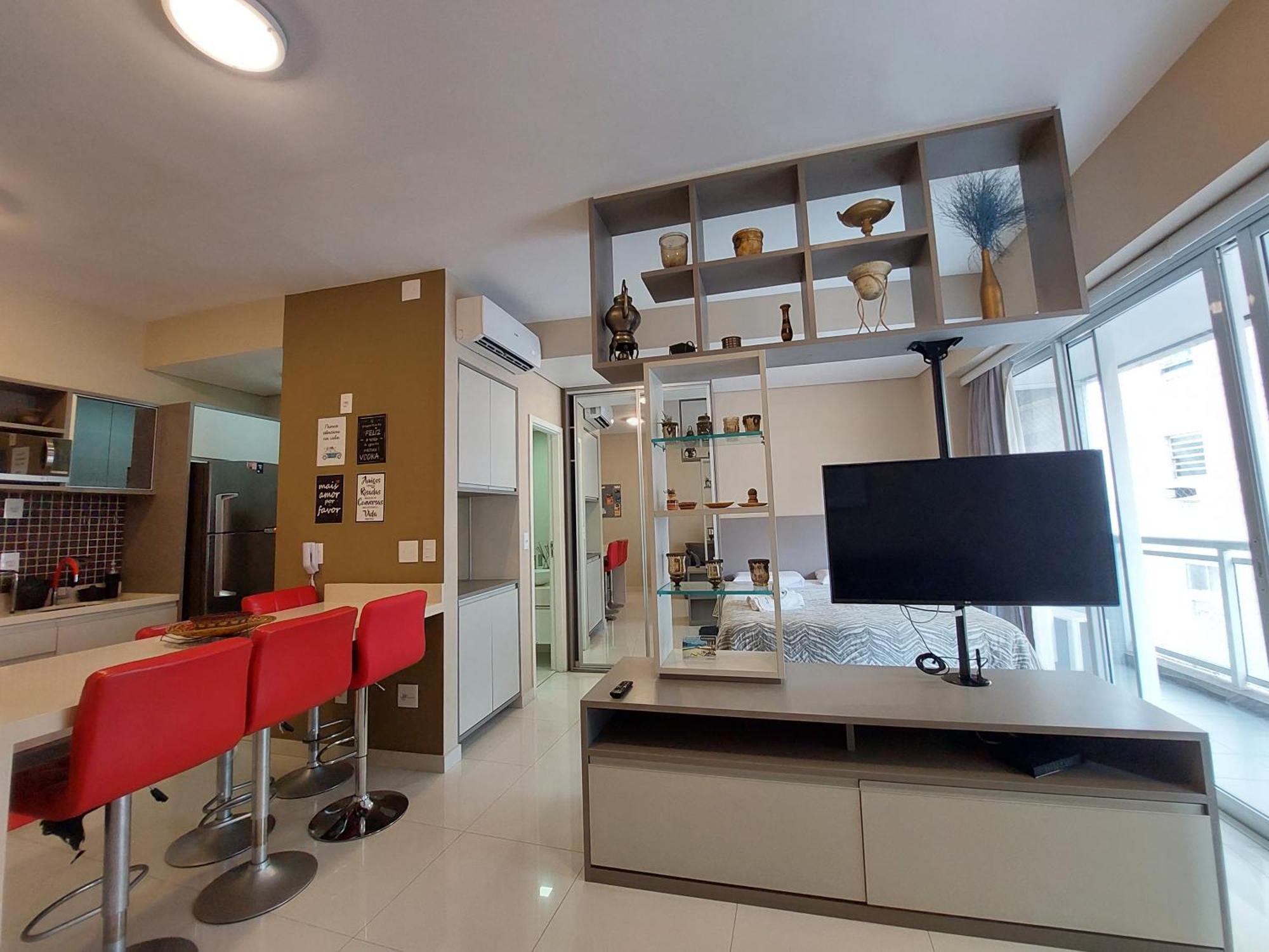 Book Santos Unlimited 817 Elegancia Vista Mar Apartment Luaran gambar