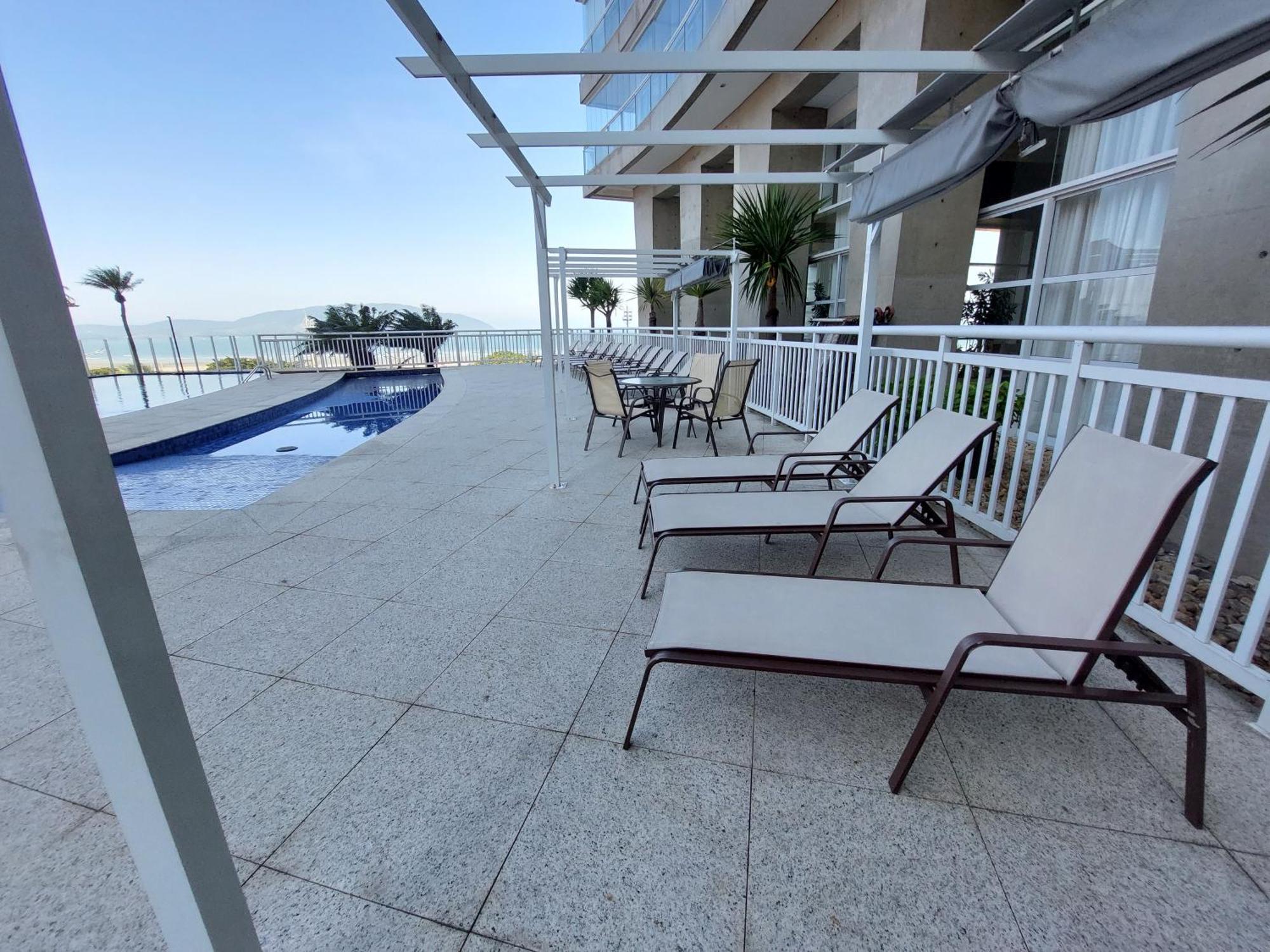 Book Santos Unlimited 817 Elegancia Vista Mar Apartment Luaran gambar